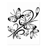 Cute Butterfly's Postcards