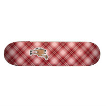 Cute Camel; Red Plaid Skate Boards