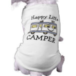 Cute Camping / Camper Puppy Dog T-shirt