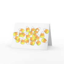 Cute Candy Corn for Halloween! Cards