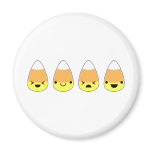 Cute Candy Corn for Halloween! Refrigerator Magnet