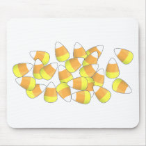 Cute Candy Corn for Halloween! Mouse Pads