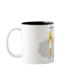 Cute Cartoon Angel and Devil Girl Mug