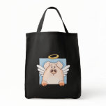 Cute Cartoon Angel Pig Bag