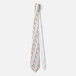 Cute Cartoon Angel Pig Tie