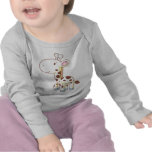 Cute Cartoon Baby Giraffe Shirts