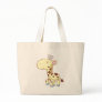 Cute Cartoon Baby Giraffe Shirts Tote Bags