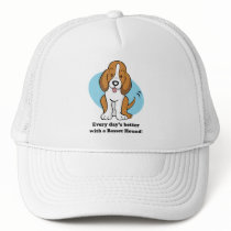 Cute Cartoon Basset Hound Hat