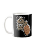 cute cartoon beaver coffee mugs