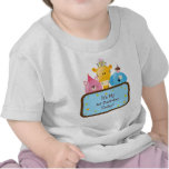 Cute Cartoon Birthday Animals Customizable t-shirts