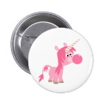 Cute Cartoon Bubble Gum Unicorn Button Badge buttons