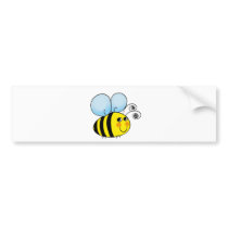 Cute cartoon bumble bee