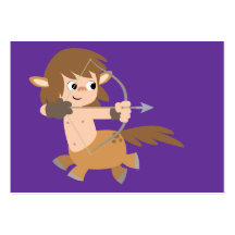 Cute Cartoon Centaur  ACEO- Business Card