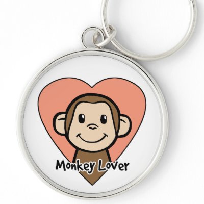 Cartoon Monkey Heart