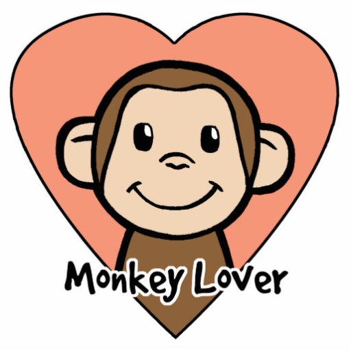 monkey love clip art - photo #1