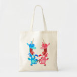 Cute Cartoon Dancing Unicorns Bag bags