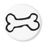 Cute Cartoon Dog Bone