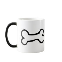 Cute Cartoon Dog Bone Mugs
