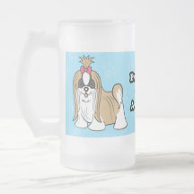 Cute Cartoon Dog Shih Tzu Mug