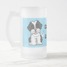 Cute Cartoon Dog Shih Tzu Mug