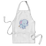 Cute Cartoon Elephant Shirts Aprons