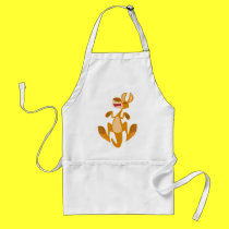 Cute Cartoon Jumping Kangaroo Cooking Apron