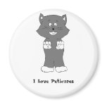 Cute Cartoon Kitten Fridge Magnets