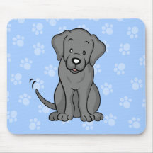 Cute Cartoon Labrador Mousepad