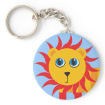 Cute Cartoon Lion Keychains
