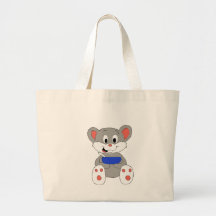 Cute Cartoon Mouse Canvas Bags