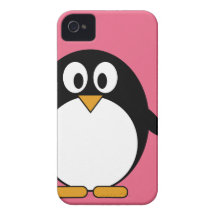 Cute Cartoon Penguin - iPhone 4 4s Case-Mate iPhone 4 Cases