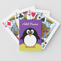 Cute Cartoon Penguin with bright colours