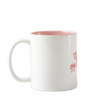 Cute Cartoon Pig Family  Mug