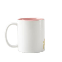 Cute Cartoon Ponies in Love mug