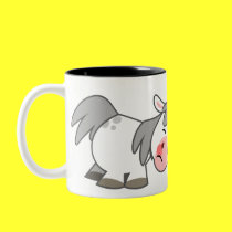 Cute Cartoon Ponies Standoff  Mug