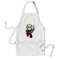 Cute Cartoon Serial Killer Apron