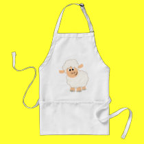 Cute Cartoon Sheep Cooking Apron