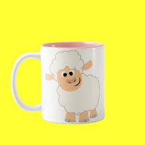 Cute Cartoon Sheep Mug