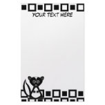 Cute Cartoon Skunk Stationery