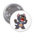 Cute Cartoon Tasmanian Devil Button Badge buttons