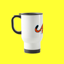 Cute Cartoon Tiger on The Prowl Commuter Mug