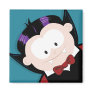 Cute Cartoon Vampire | Halloween Magnets