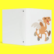 Cute Cartoon Winged-Camel Binder