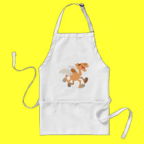 Cute Cartoon Winged-Camel Cooking Apron