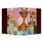 Cute Cat Collage 2 Vinyl Binder