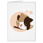 Cute Cat Greeting Card