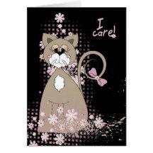 Cute  Cat Greeting Cards