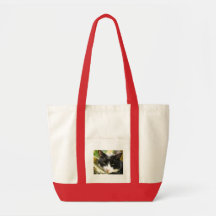 cute cat tote bag