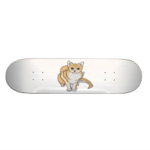 Cute Cat Watch Skateboard