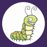 Cute Catepillar Sticker stickers